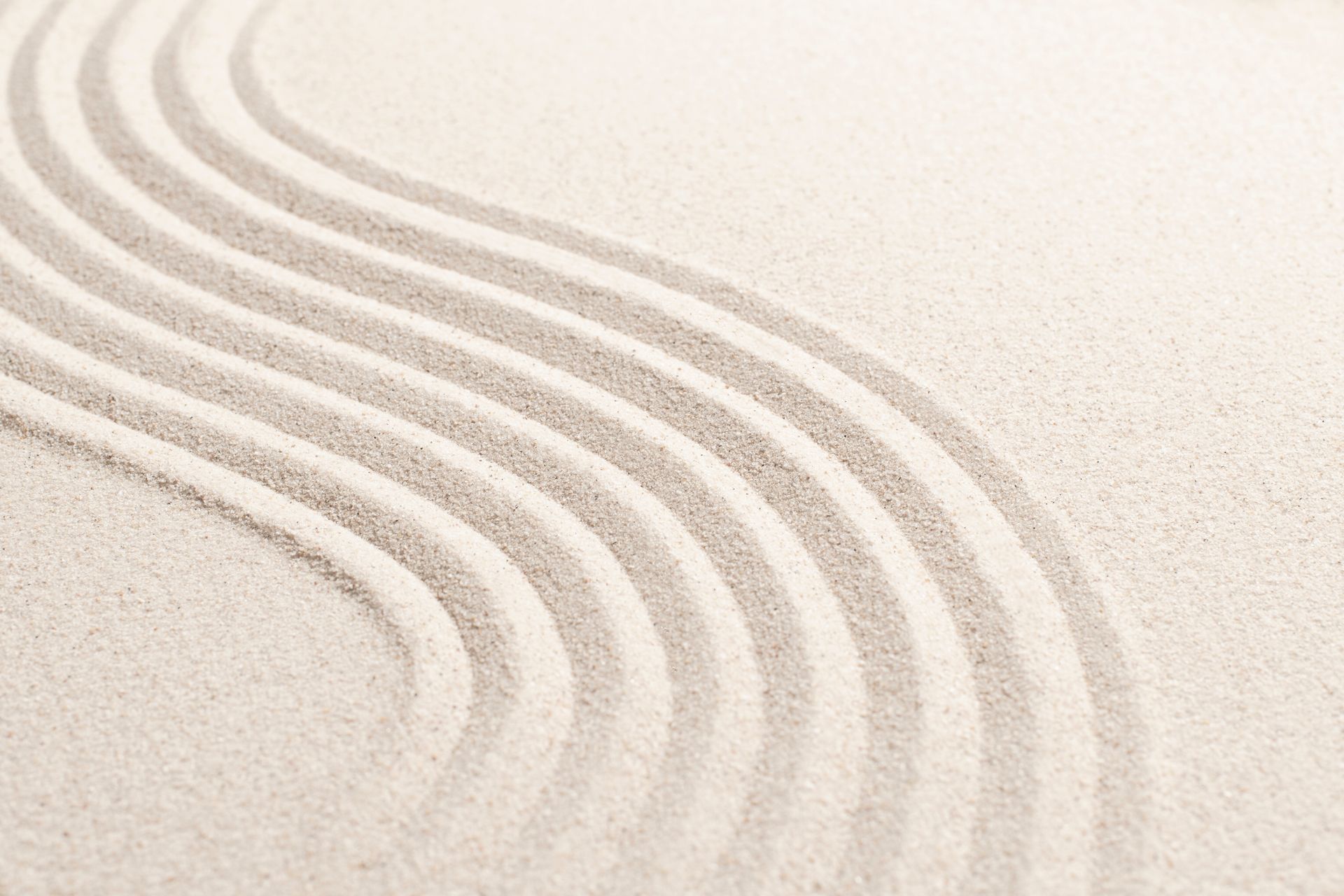Sandy surface with wave pattern